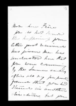 6 pages written 23 Nov 1871 by Annabella McLean to Sir Donald McLean, from Inward family correspondence - Annabella McLean (sister)