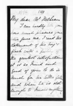 3 pages written by Lady Harriet Louisa Gore Browne to Sir Donald McLean, from Inward letters - Sir Thomas Gore Browne (Governor)