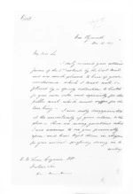 11 pages written 12 Dec 1859 by Robert Reid Parris in New Plymouth District to Sir Donald McLean, from Secretary, Native Department - Administration of native affairs