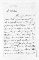 2 pages written 24 Jul 1847 by Henry King in New Plymouth to Sir Donald McLean, from Inward letters -  Henry King