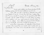 4 pages written 11 May 1873 by Rev Henry Hanson Turton in Auckland Region to Sir Donald McLean, from Inward letters -  Rev Henry Hanson Turton