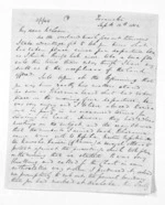 8 pages written 12 Sep 1852 by George Sisson Cooper in Taranaki Region to Sir Donald McLean, from Inward letters - George Sisson Cooper