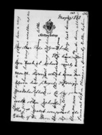 3 pages written 27 May 1868 by Sir Robert Donald Douglas Maclean to Sir Donald McLean, from Inward family correspondence - Douglas Maclean (son)