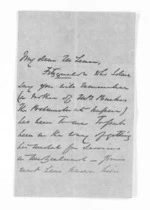3 pages written 13 Jun 1870 by an unknown author in Melbourne to Sir Donald McLean, from Inward letters - H D Pitt