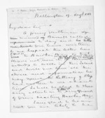 3 pages written 19 Aug 1868 by an unknown author in Wellington, from Outward drafts and fragments