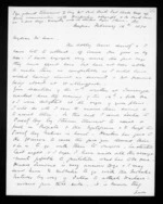 4 pages written 18 Feb 1870 by John Davies Ormond in Napier City to Sir Donald McLean, from Inward letters - J D Ormond