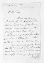 2 pages written 29 Aug 1848 by Henry King to Sir Donald McLean, from Inward letters -  Henry King
