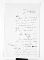 2 pages written 8 Jun 1872 by an unknown author in Alexandra, from Outward drafts and fragments