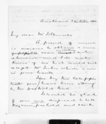 2 pages written 3 Oct 1860 by Sir Donald McLean in Auckland Region to Algernon Gray Tollemache, from Inward letters - A G Tollemache