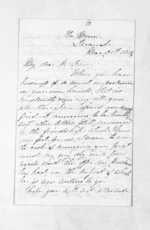 6 pages written 30 May 1854 by Sophia W Kingdon in Taranaki Region to Sir Donald McLean, from Inward letters -  Kingdon, George and Sophia