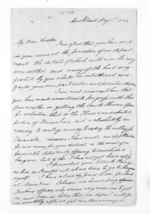 3 pages written 1 May 1854 by Sir Donald McLean in Auckland Region to George Sisson Cooper, from Inward letters - George Sisson Cooper