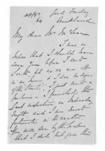 3 pages written by Philip Harington in Auckland City to Sir Donald McLean, from Inward letters - Philip Harington