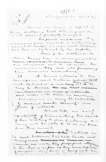 5 pages written 25 Apr 1860 by Sir Donald McLean in , from Secretary, Native Department - War in Taranaki and Waikato and  King Movement