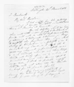 4 pages written 28 Mar 1854 by Henry Robert Russell in Wellington to Sir Donald McLean in Auckland Region, from Inward letters - H R Russell