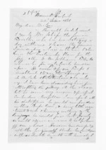 3 pages written 22 Jun 1868 by Henry Robert Russell to Sir Donald McLean, from Inward letters - H R Russell