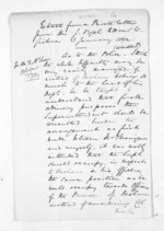 4 pages written 3 Jan 1872 by Sir Julius Vogel to William Gisborne, from Inward letters - Julius Vogel