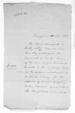 2 pages written 10 Jul 1850 by Rev Richard Taylor, Robert Park and Charles H Louis Pelichet in Wanganui, from Native Land Purchase Commissioner - Papers