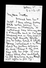 6 pages written 29 Dec 1875 by Sir Robert Donald Douglas Maclean to Sir Donald McLean, from Inward family correspondence - Douglas Maclean (son)