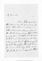 3 pages written 1 Jun 1857 by James Preece to Sir Donald McLean, from Inward letters - James Preece