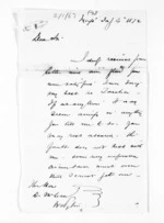 6 pages written 4 Jan 1872 by George Thomas Fannin in Napier City to Sir Donald McLean in Wellington, from Inward letters - G T Fannin