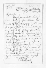 1 page written 15 Jul 1864 by George Buckley in Christchurch City, from Inward letters - Surnames, Buc