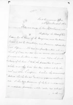 2 pages written 3 Mar 1864 by Charles James Nairn to Francis Edwards Hamlin, from Native Land Purchase Commissioner - Papers