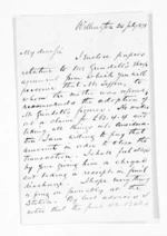 2 pages written 24 Jul 1871 by Sir Donald McLean in Wellington, from Outward drafts and fragments