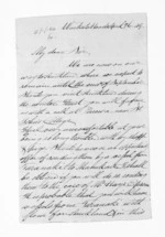 3 pages written 26 Apr 1849 by Rev John Morgan in Waikato Region to Sir Donald McLean in Taranaki Region, from Inward letters - John Morgan