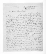 4 pages written 25 Apr 1866 by Henry Robert Russell to Sir Donald McLean, from Inward letters - H R Russell