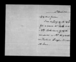 1 page written 4 Apr 1861 by Sir Robert Donald Douglas Maclean to Sir Donald McLean, from Inward family correspondence - Douglas Maclean (son)