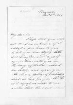 4 pages written 6 Dec 1852 by George Theodosius Boughton Kingdon in Taranaki Region, from Inward letters -  Kingdon, George and Sophia