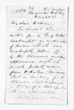 4 pages written 22 May 1854 by George Sisson Cooper in Taranaki Region to Sir Donald McLean, from Inward letters - George Sisson Cooper