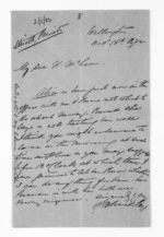 1 page written 16 Oct 1872 by Sir Patrick Alphonsus Buckley in Wellington to Sir Donald McLean, from Inward letters - Surnames, Buc