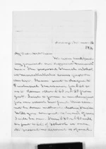 3 pages written 16 Feb 1874 by Hector William Pope Smith in Aorangi to Sir Donald McLean, from Inward letters - Surnames, Sma - Smi