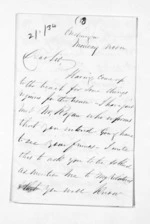 3 pages written by Alexander Campbell in Onehunga, from Inward letters -  Alex Campbell