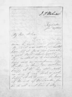 3 pages written 19 Jan 1855 by Sarah Frances Webster in Taranaki Region to Sir Donald McLean, from Inward letters - Surnames, Web - Wee