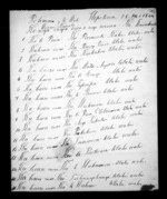 4 pages written 28 Sep 1844 by Poharama Te Whiti, from Correspondence and other papers in Maori
