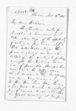 9 pages written 16 Nov 1856 by George Sisson Cooper in Ahuriri to Sir Donald McLean, from Inward letters - George Sisson Cooper