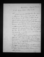 3 pages written 18 Aug 1876 by Francis Williamson to Sir Donald McLean, from Inward letters - Surnames, Williamson