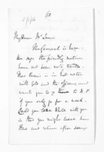 3 pages written 24 Aug 1860 by Sir Thomas Robert Gore Browne to Sir Donald McLean, from Inward letters -  Sir Thomas Gore Browne (Governor)