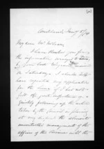 6 pages written 5 Jan 1874 by John Williamson in Auckland Region to Sir Donald McLean, from Inward letters - Surnames, Williamson