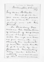 4 pages written 10 Jun 1869 by Sir Donald McLean in Wellington to William Rolleston, from Outward drafts and fragments