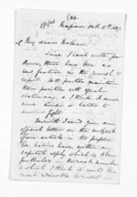 11 pages written 5 Oct 1857 by George Sisson Cooper in Napier City to Sir Donald McLean, from Inward letters - George Sisson Cooper