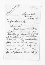 3 pages written 14 May 1862 by J Crispe to Walter Grahame, from Inward letters - Surnames, Cre - Cur