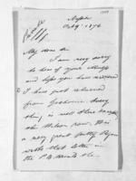 3 pages written 9 Oct 1876 by Samuel Locke in Napier City, from Inward letters - Samuel Locke