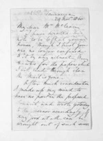 3 pages written 29 Nov 1860 by Sir William Martin to Sir Donald McLean, from Inward letters - Sir William Martin