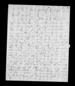 5 pages written 26 Aug 1859 by Archibald John McLean in Maraekakaho to Sir Donald McLean, from Inward family correspondence - Archibald John McLean (brother)