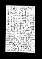 4 pages written 19 Jul 1869 by Archibald John McLean in Glenorchy to Sir Donald McLean, from Inward family correspondence - Archibald John McLean (brother)