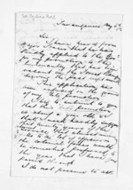 2 pages written by Edward Ogilvie Ross to Sir Donald McLean, from Inward letters - Surnames, Roo - Ros
