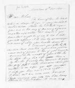 4 pages written 15 Oct 1844 by James McBeth to Sir Donald McLean, from Inward letters - James McBeth